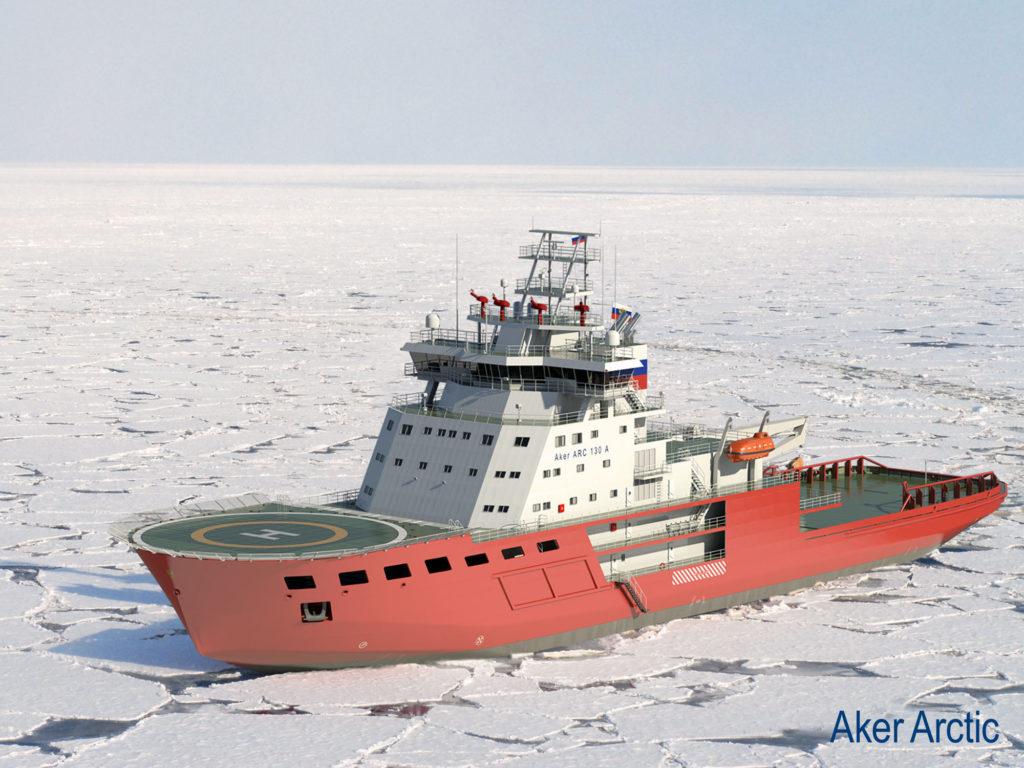 Icebreaker Andrey Vilkitsky delivered Aker Arctic