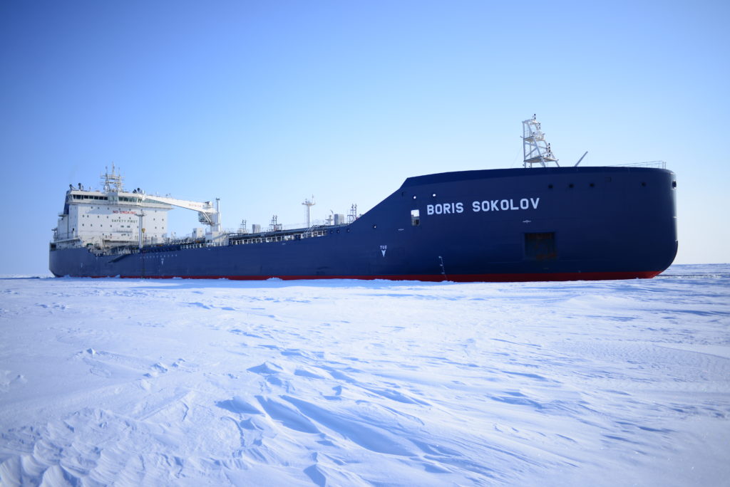 Arctic LNG tanker Boris Sokolov 