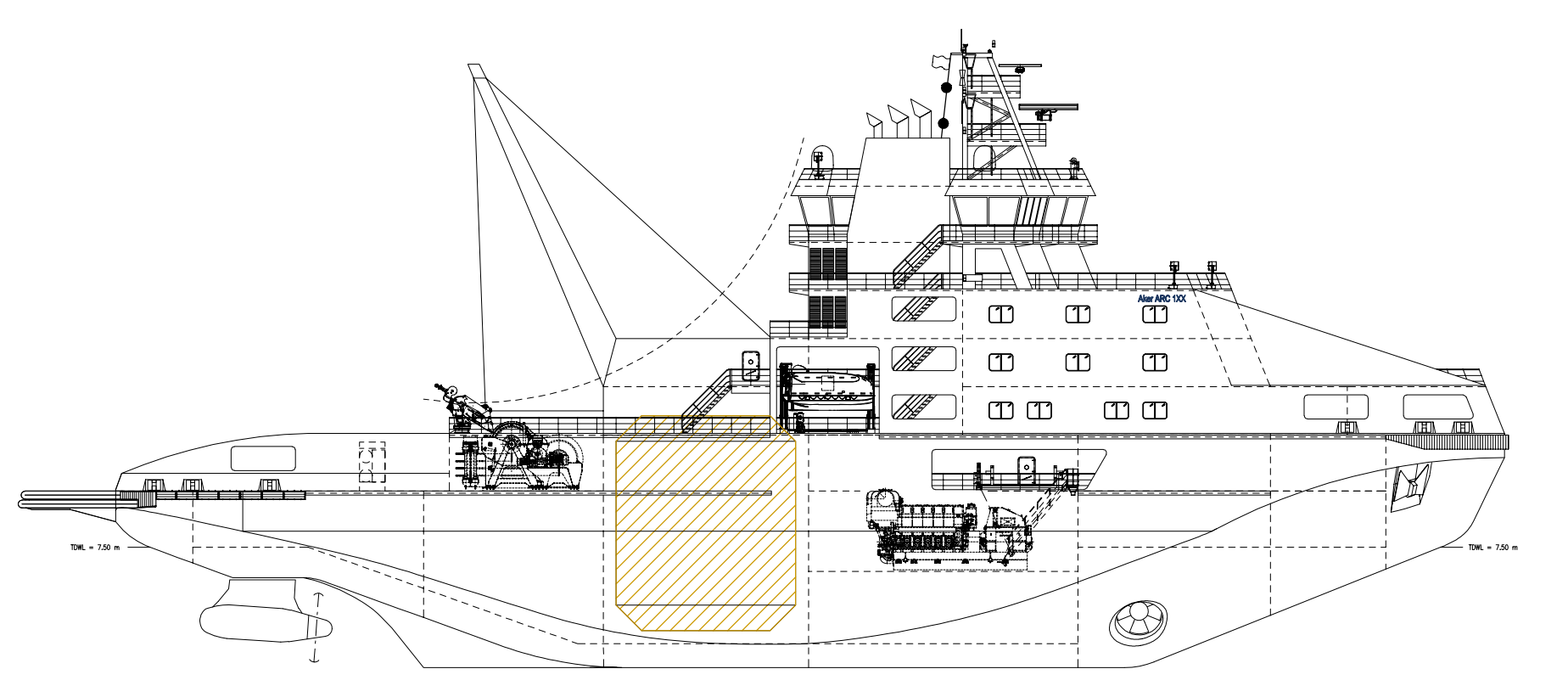 Ammonia - fuelled concept