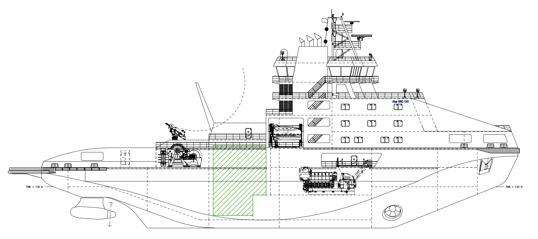 Methanol fuelled concept