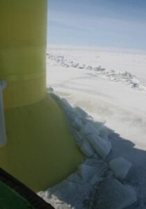 Tahkoluoto wind park in ice