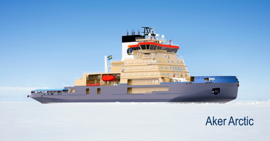 Swedish icebreaker proceeds to construction Aker Arctic